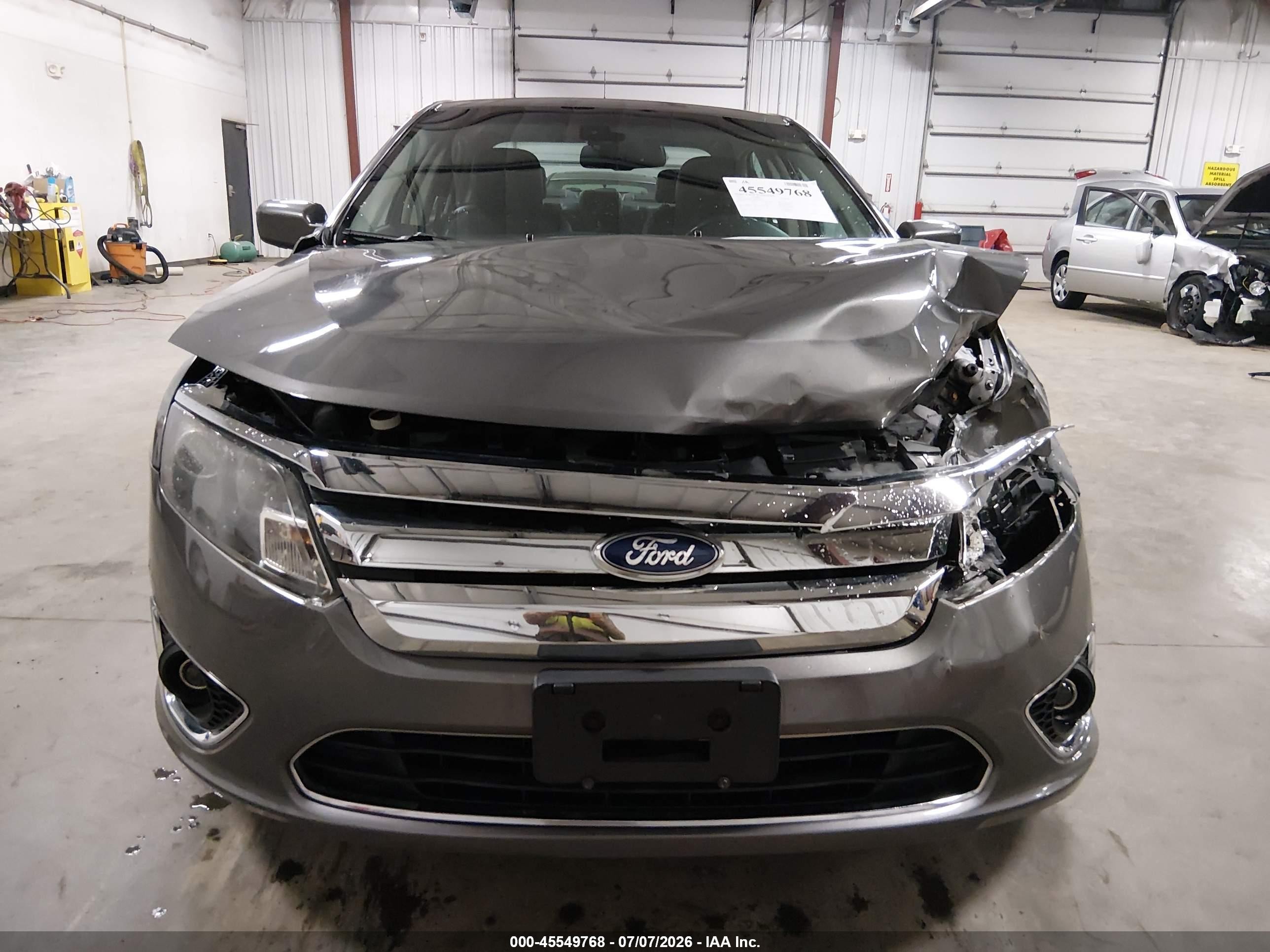 2012 Ford Fusion Sel Gray vin: 3FAHP0JA4CR375261