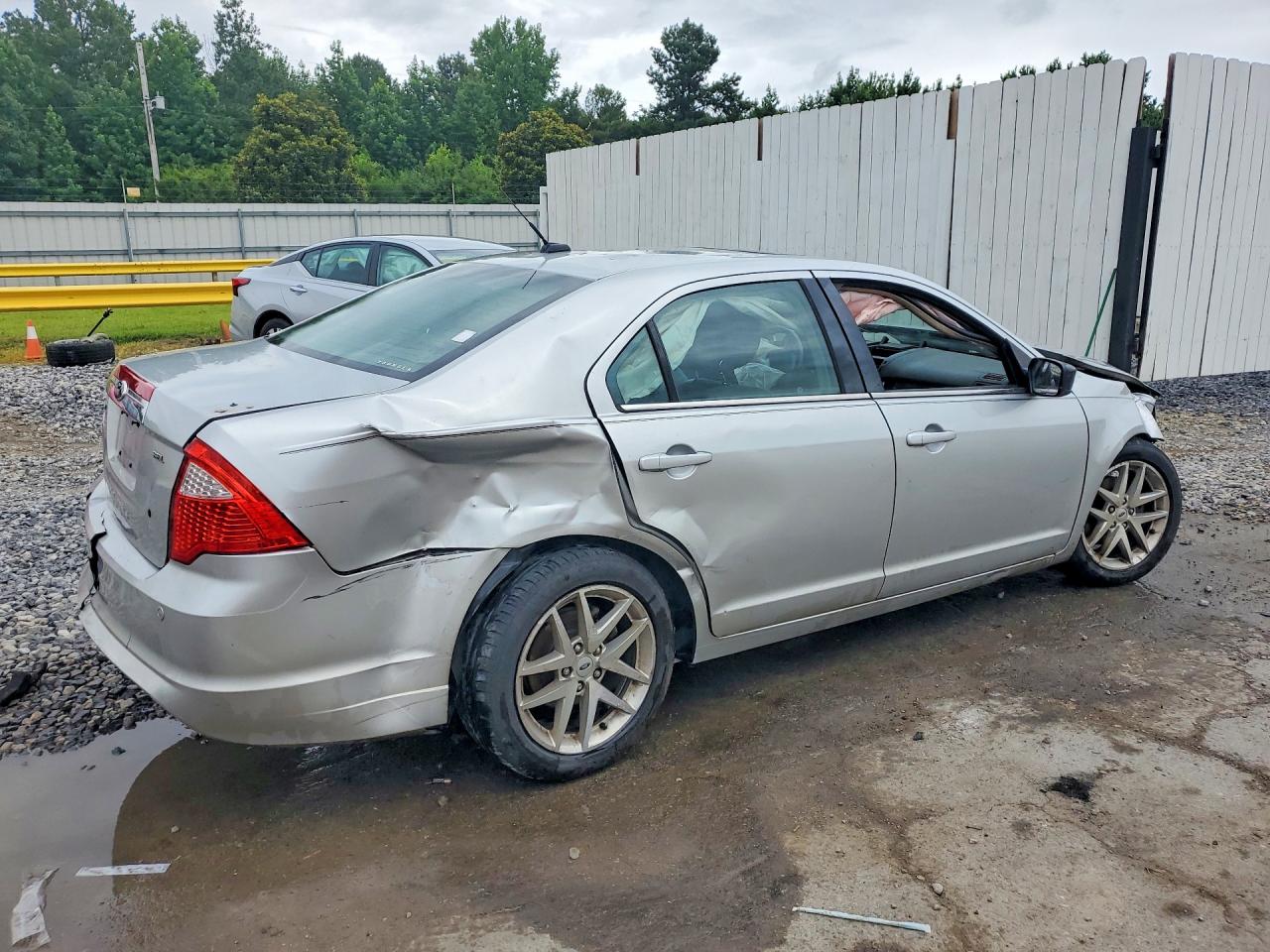 2012 Ford Fusion Sel Silver vin: 3FAHP0JA4CR433143