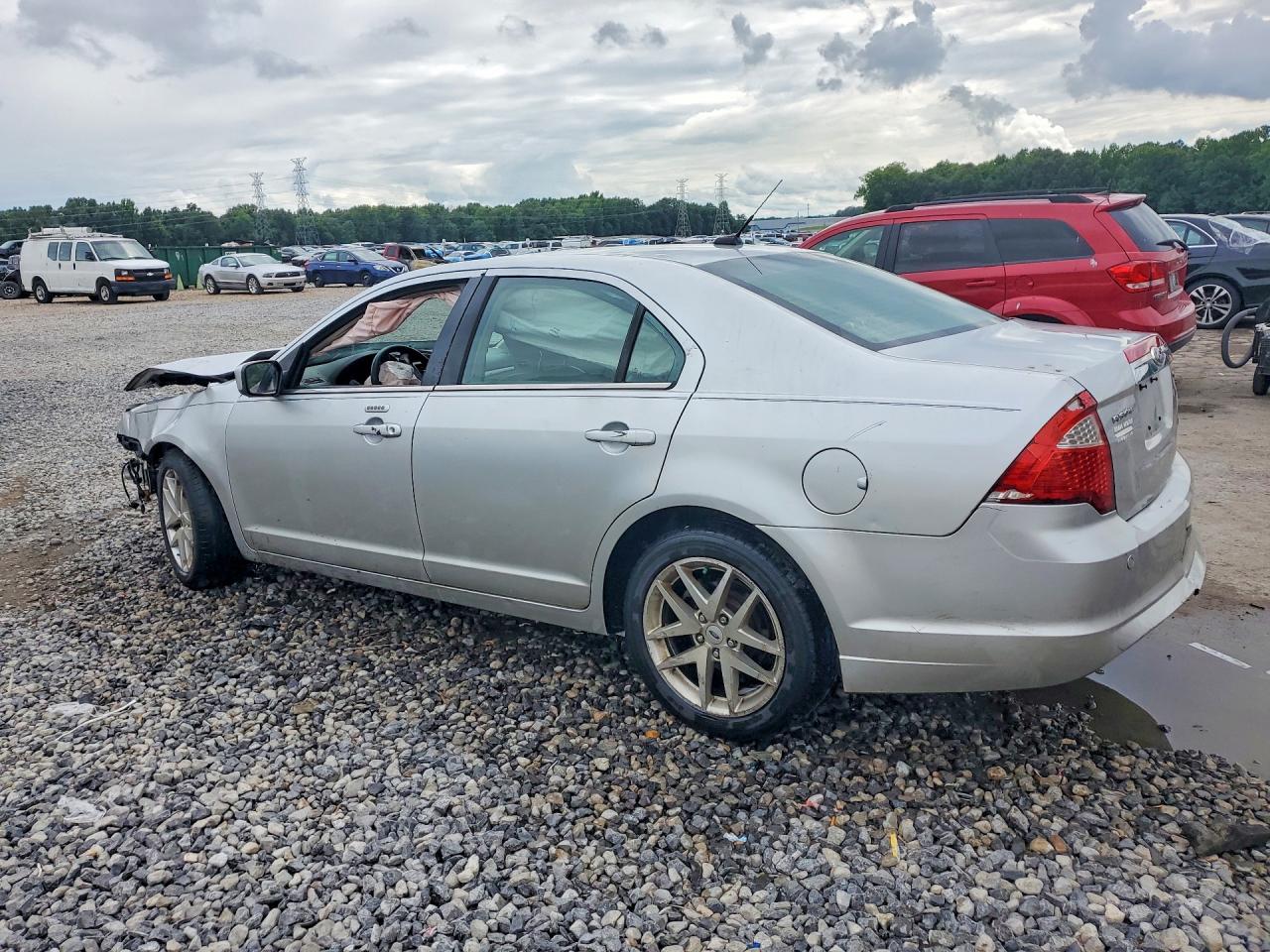 2012 Ford Fusion Sel Silver vin: 3FAHP0JA4CR433143