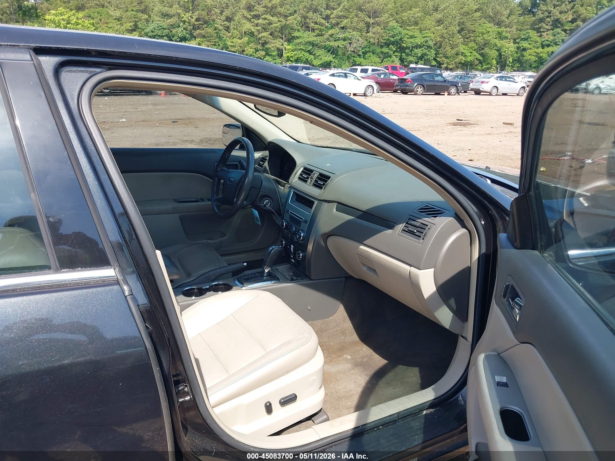 2012 Ford Fusion Sel Black vin: 3FAHP0JA4CR441341