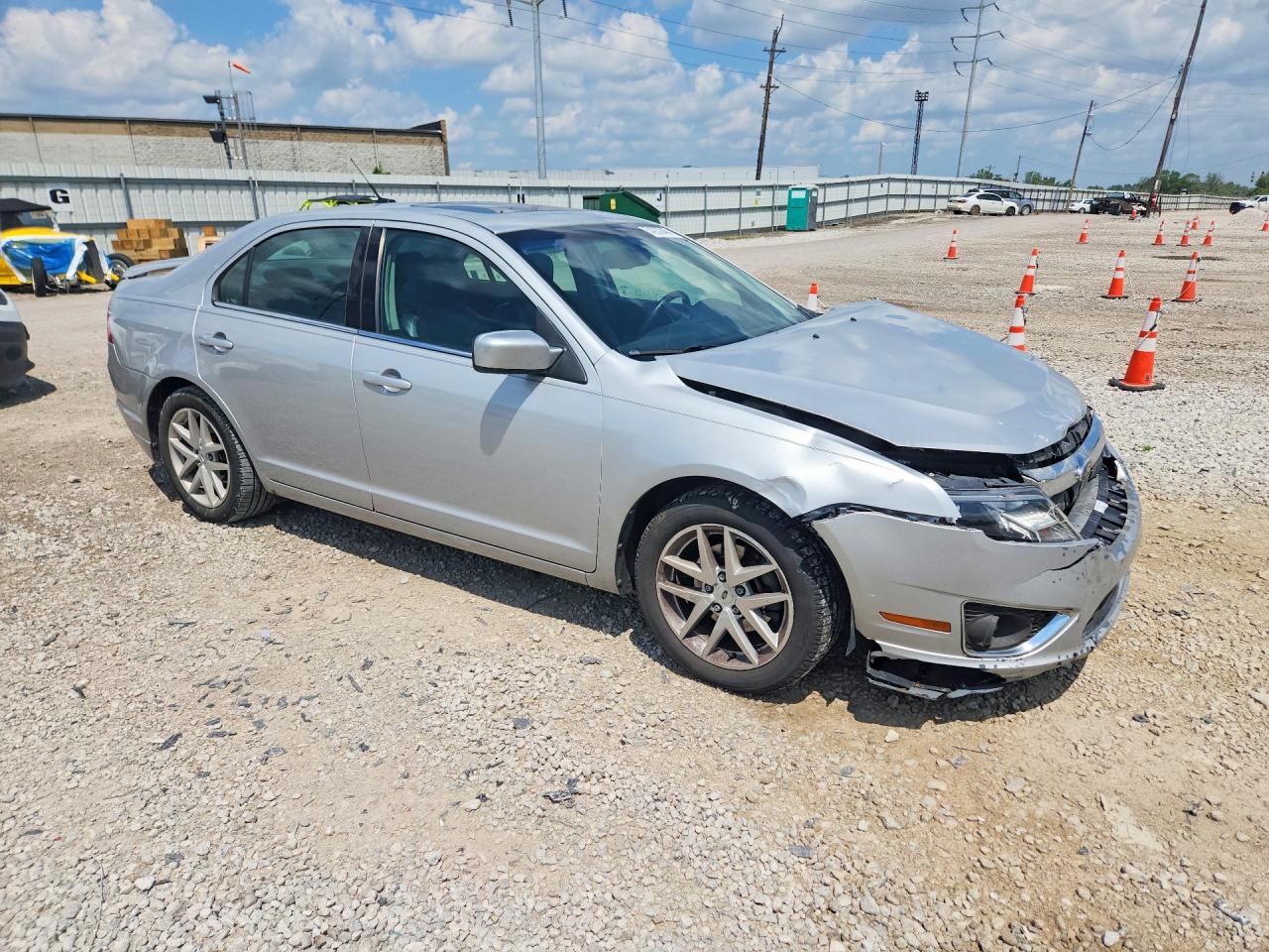 2010 Ford Fusion Sel Silver vin: 3FAHP0JA5AR237306