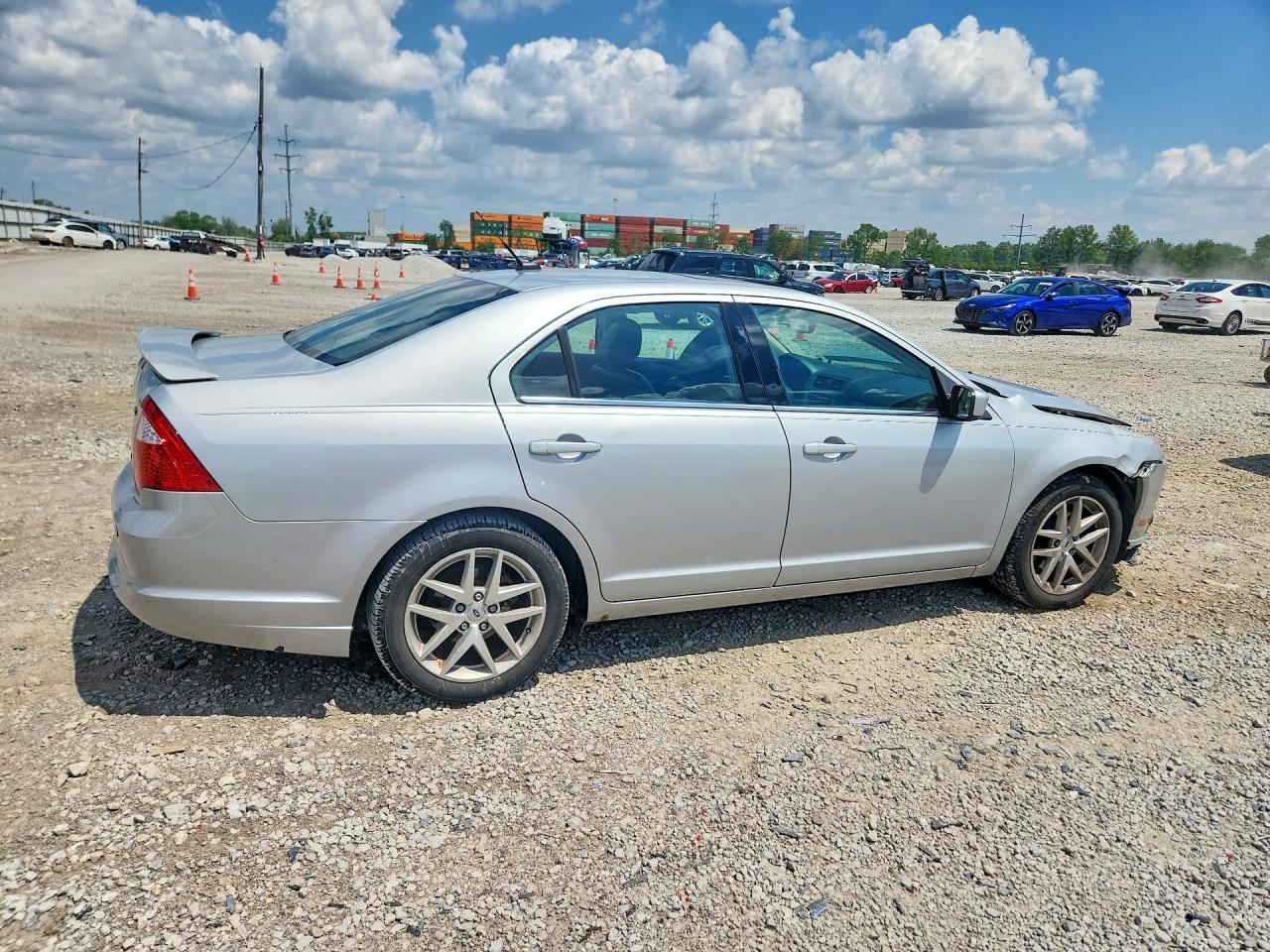 2010 Ford Fusion Sel Silver vin: 3FAHP0JA5AR237306
