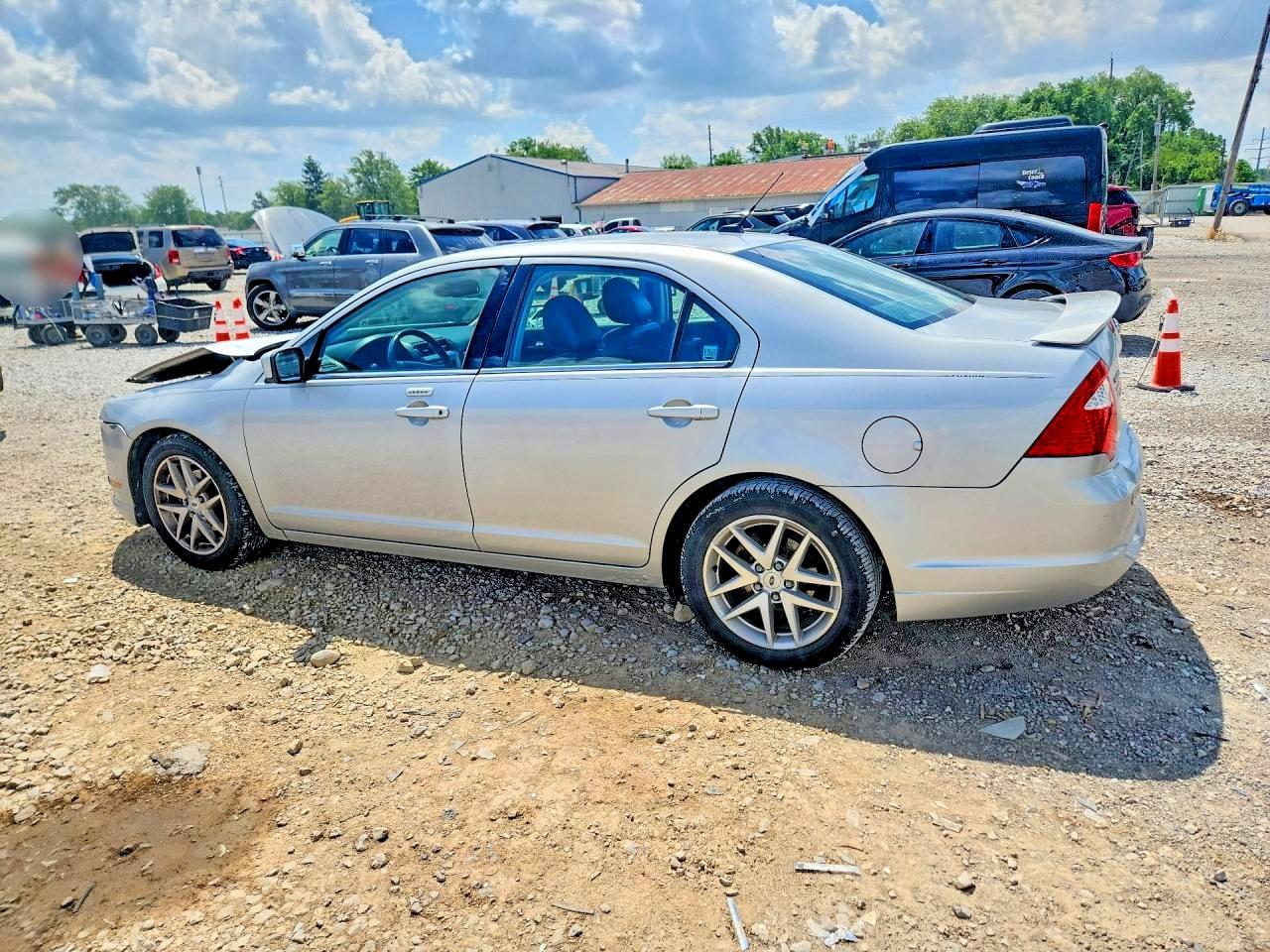 2010 Ford Fusion Sel Silver vin: 3FAHP0JA5AR237306