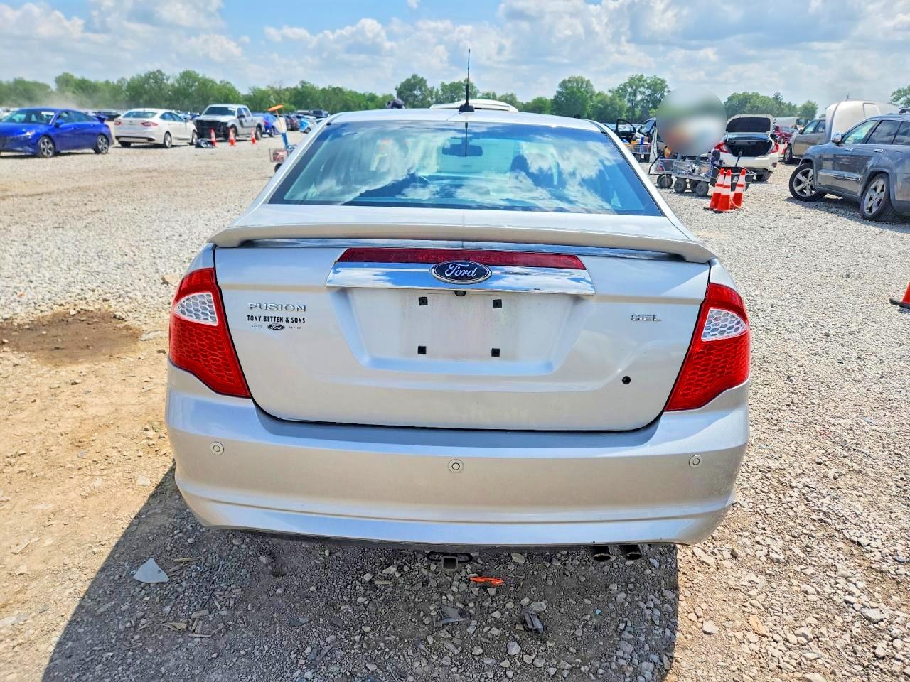2010 Ford Fusion Sel Silver vin: 3FAHP0JA5AR237306
