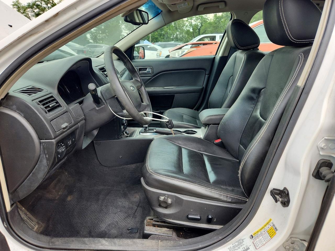 2010 Ford Fusion Sel White vin: 3FAHP0JA5AR238021