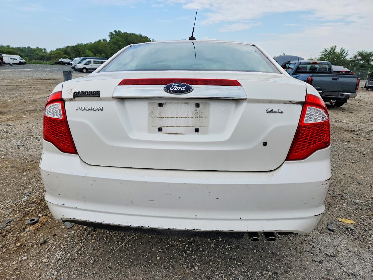 2010 Ford Fusion Sel White vin: 3FAHP0JA5AR238021