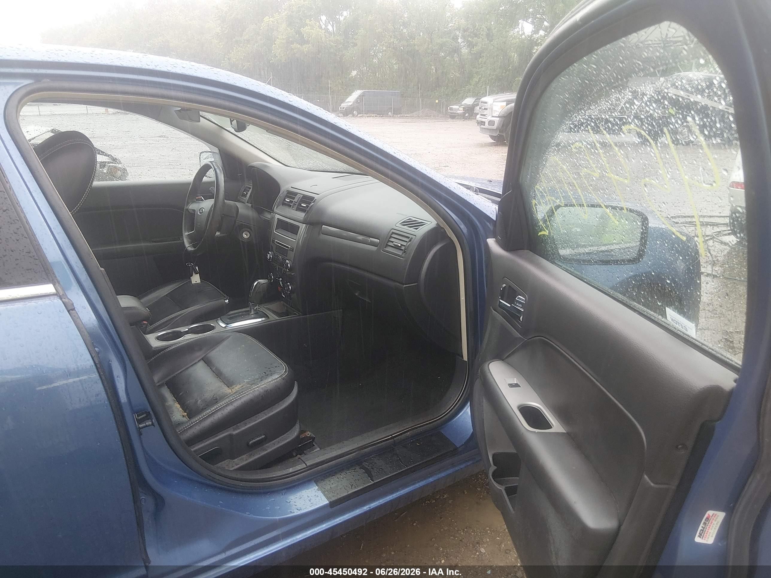 2010 Ford Fusion Sel Синий vin: 3FAHP0JA5AR249293
