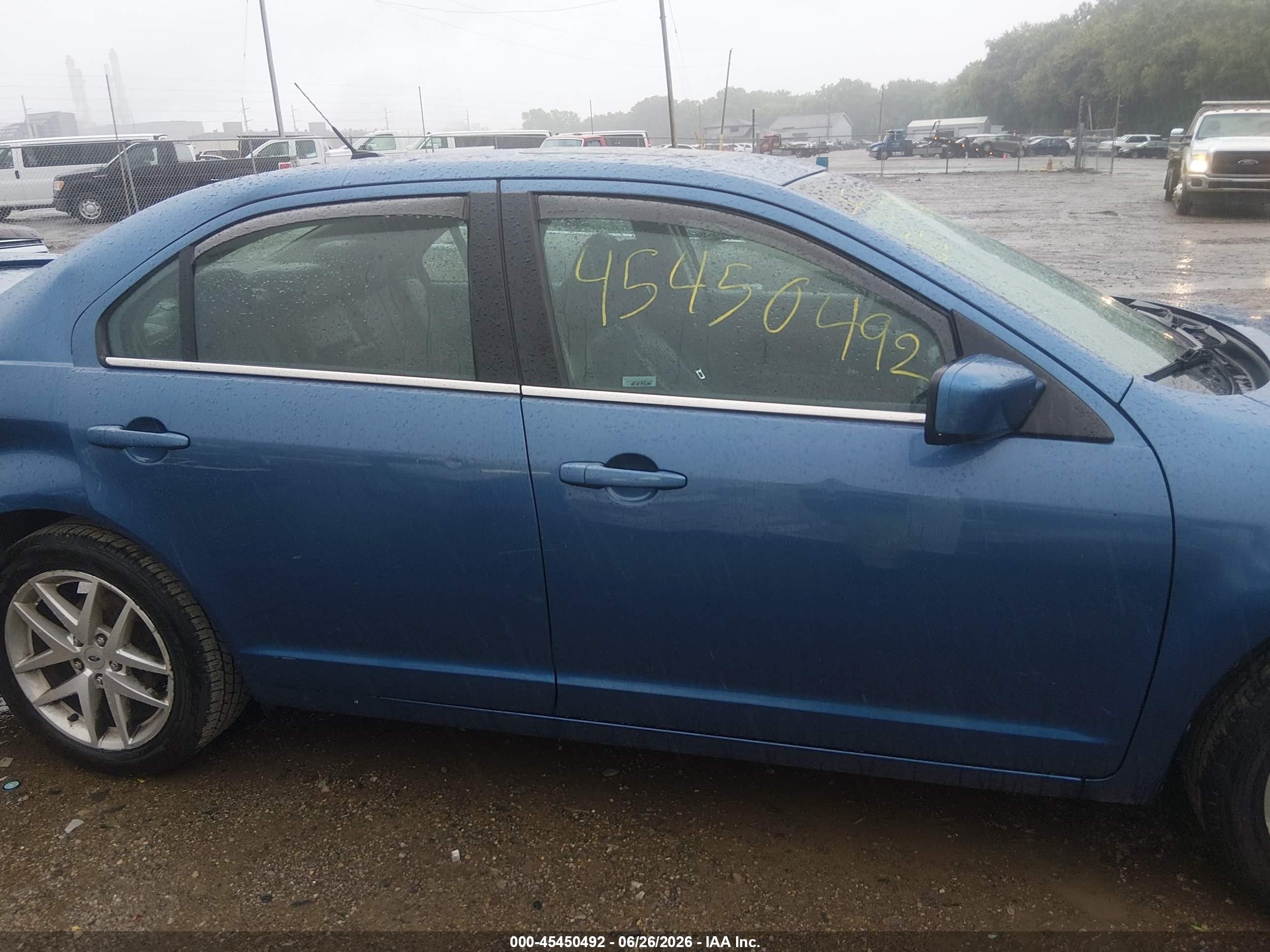 2010 Ford Fusion Sel Синий vin: 3FAHP0JA5AR249293