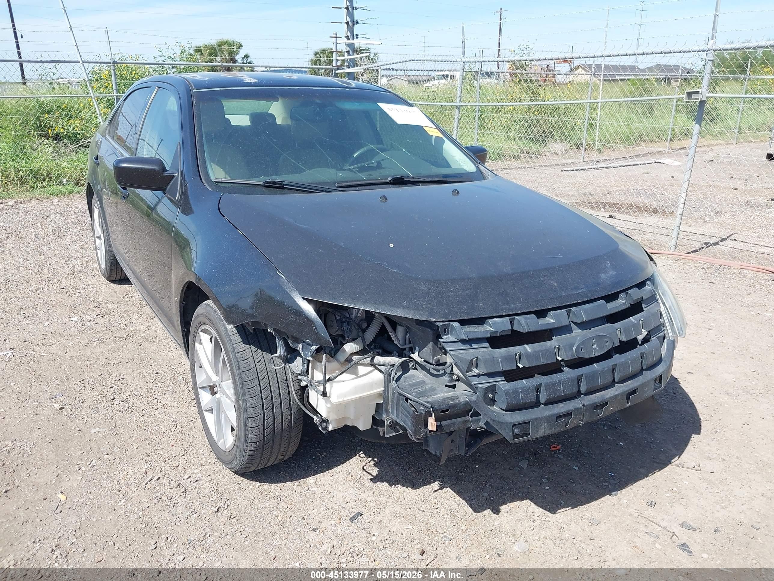 2010 Ford Fusion Sel Black vin: 3FAHP0JA5AR265753