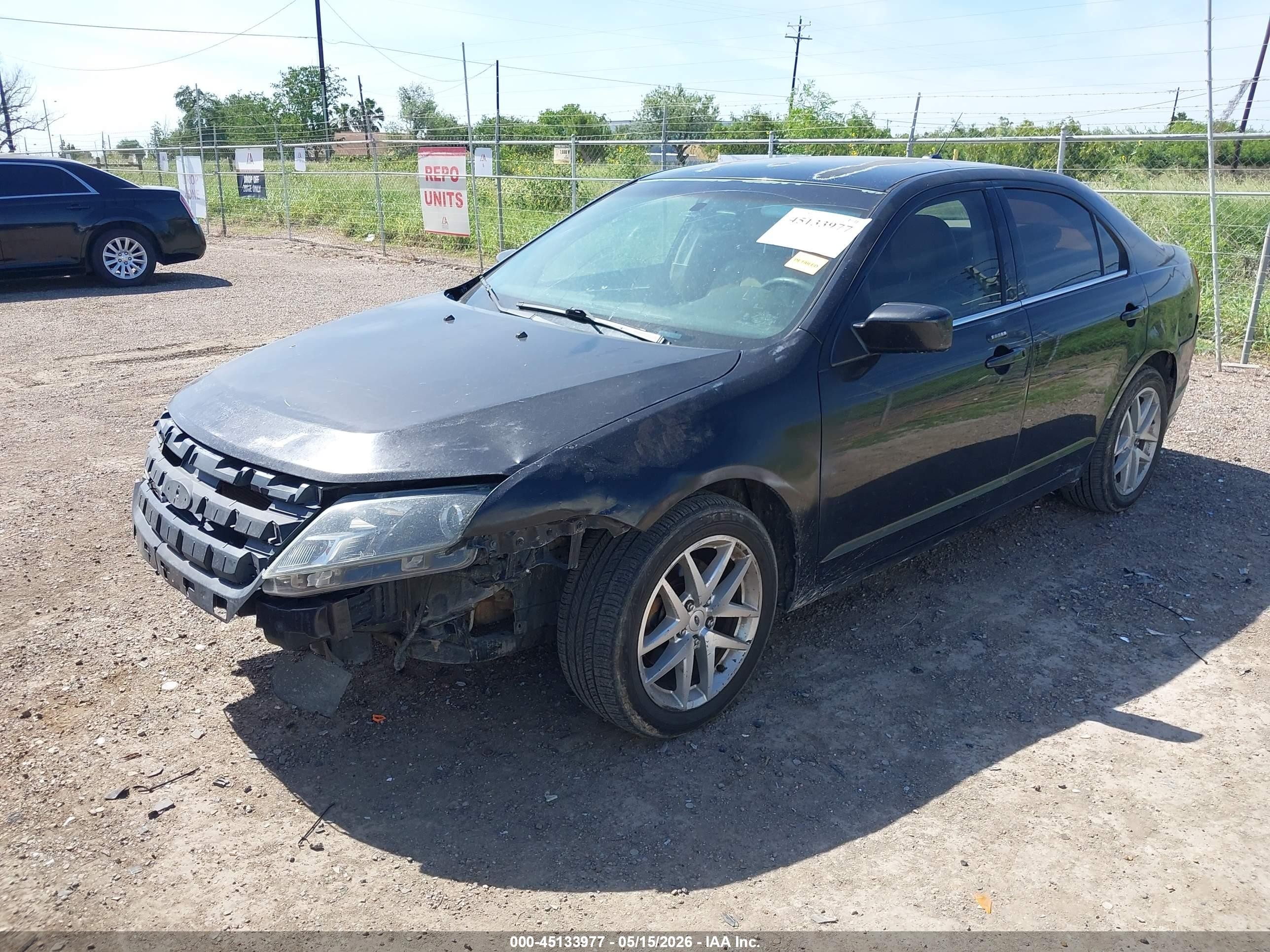 2010 Ford Fusion Sel Black vin: 3FAHP0JA5AR265753