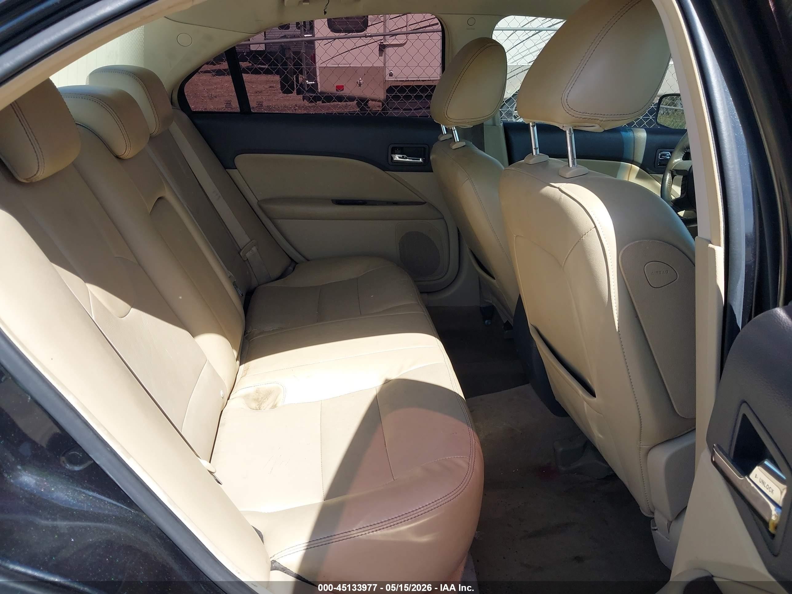 2010 Ford Fusion Sel Black vin: 3FAHP0JA5AR265753