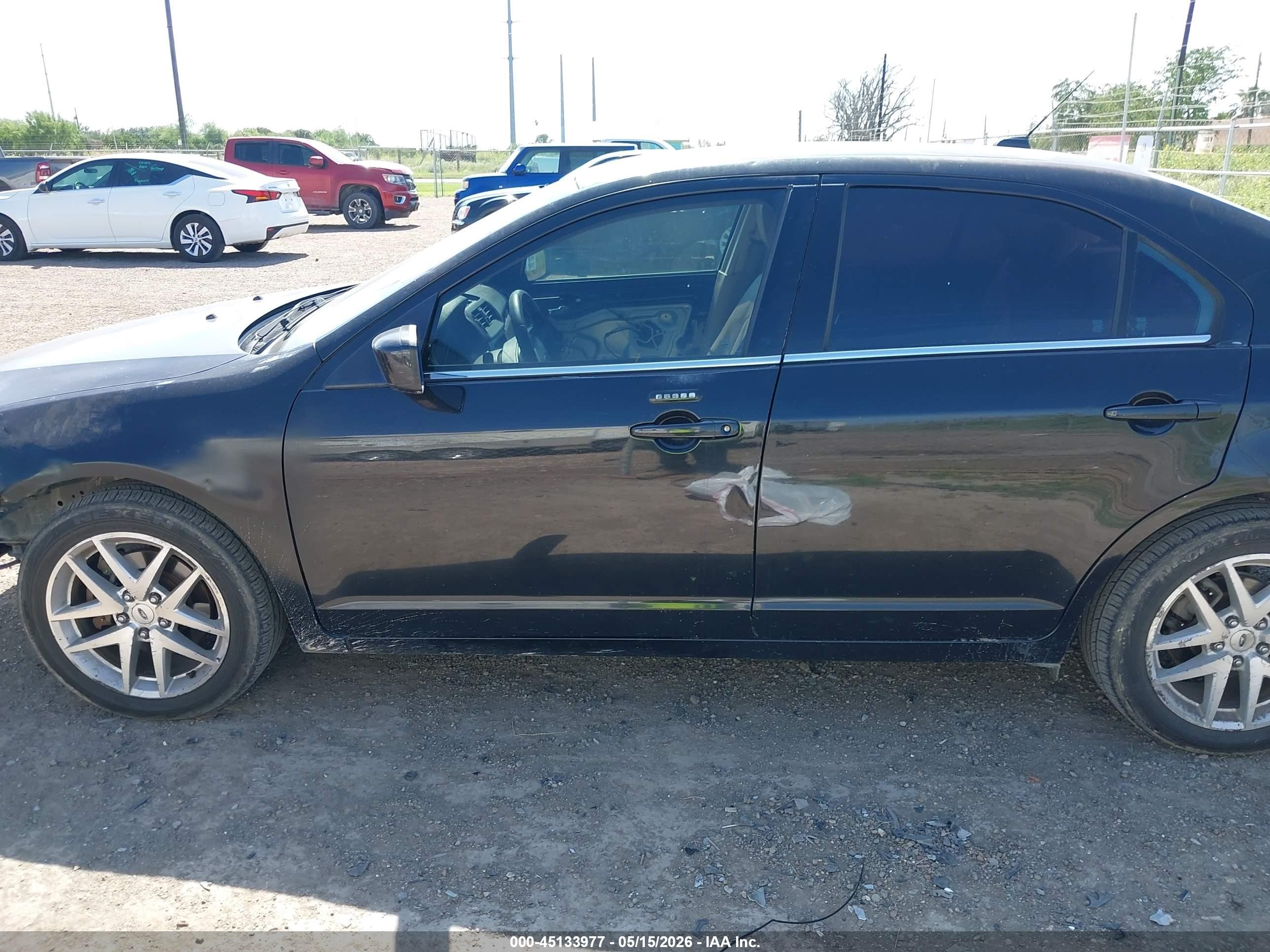 2010 Ford Fusion Sel Black vin: 3FAHP0JA5AR265753