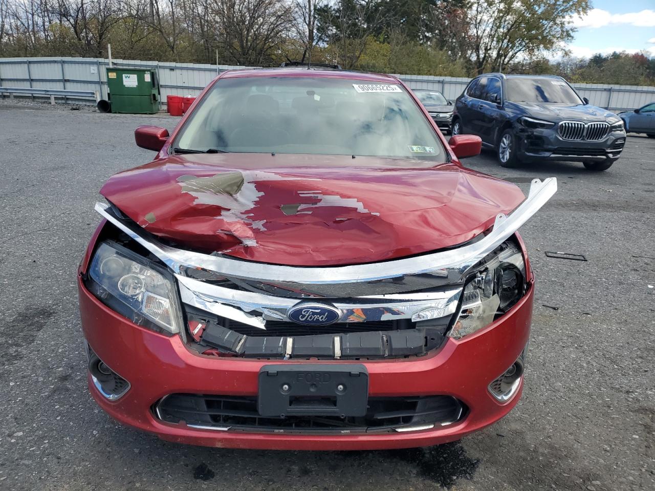 2010 Ford Fusion Sel Красный vin: 3FAHP0JA5AR305622