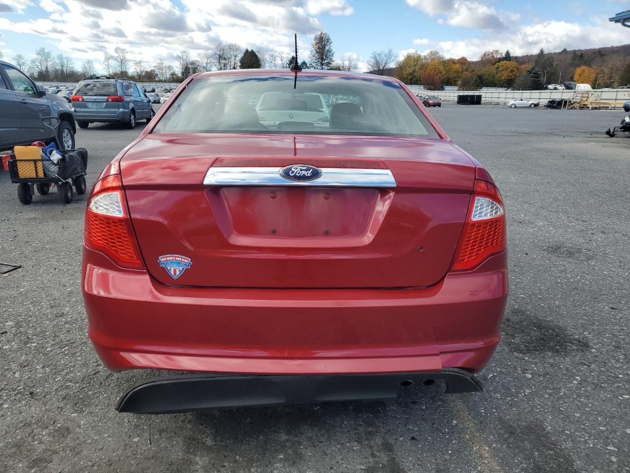 2010 Ford Fusion Sel Красный vin: 3FAHP0JA5AR305622