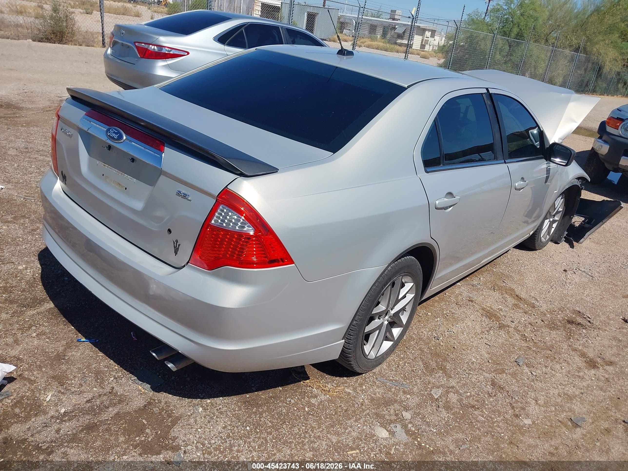 2010 Ford Fusion Sel Champagne vin: 3FAHP0JA5AR410306