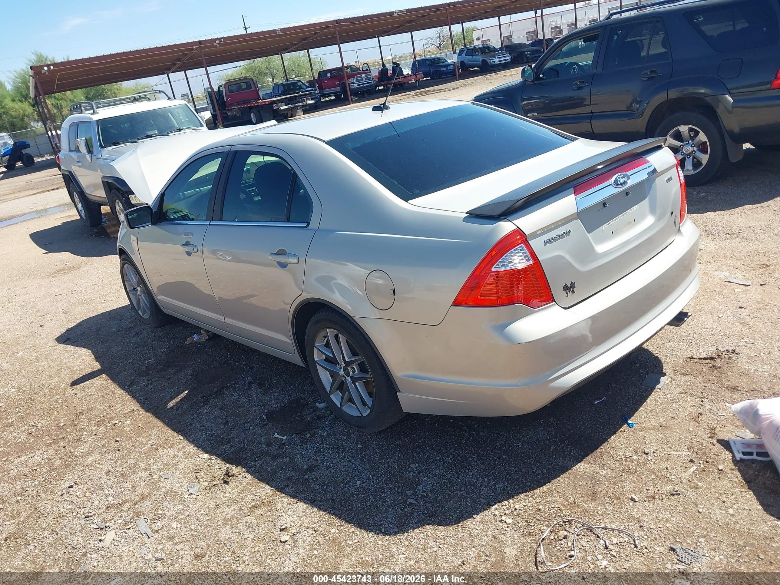 2010 Ford Fusion Sel Champagne vin: 3FAHP0JA5AR410306