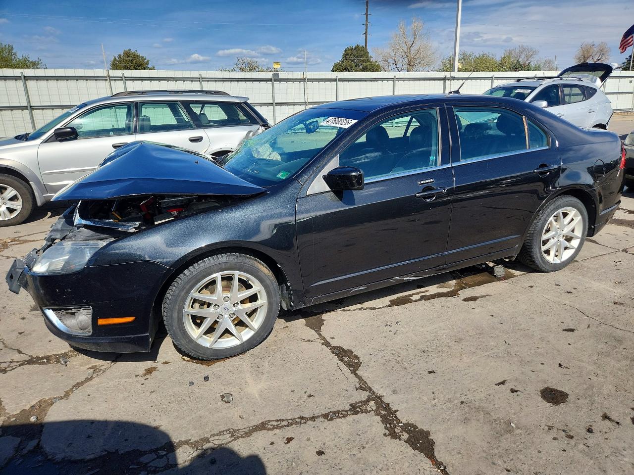 2011 Ford Fusion Sel Black vin: 3FAHP0JA5BR154041