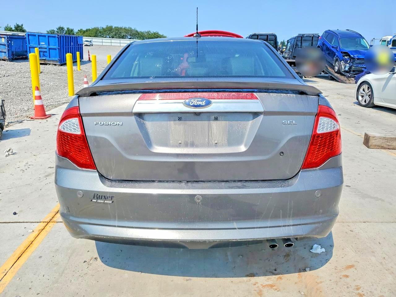 2011 Ford Fusion Sel Gray vin: 3FAHP0JA5BR249778
