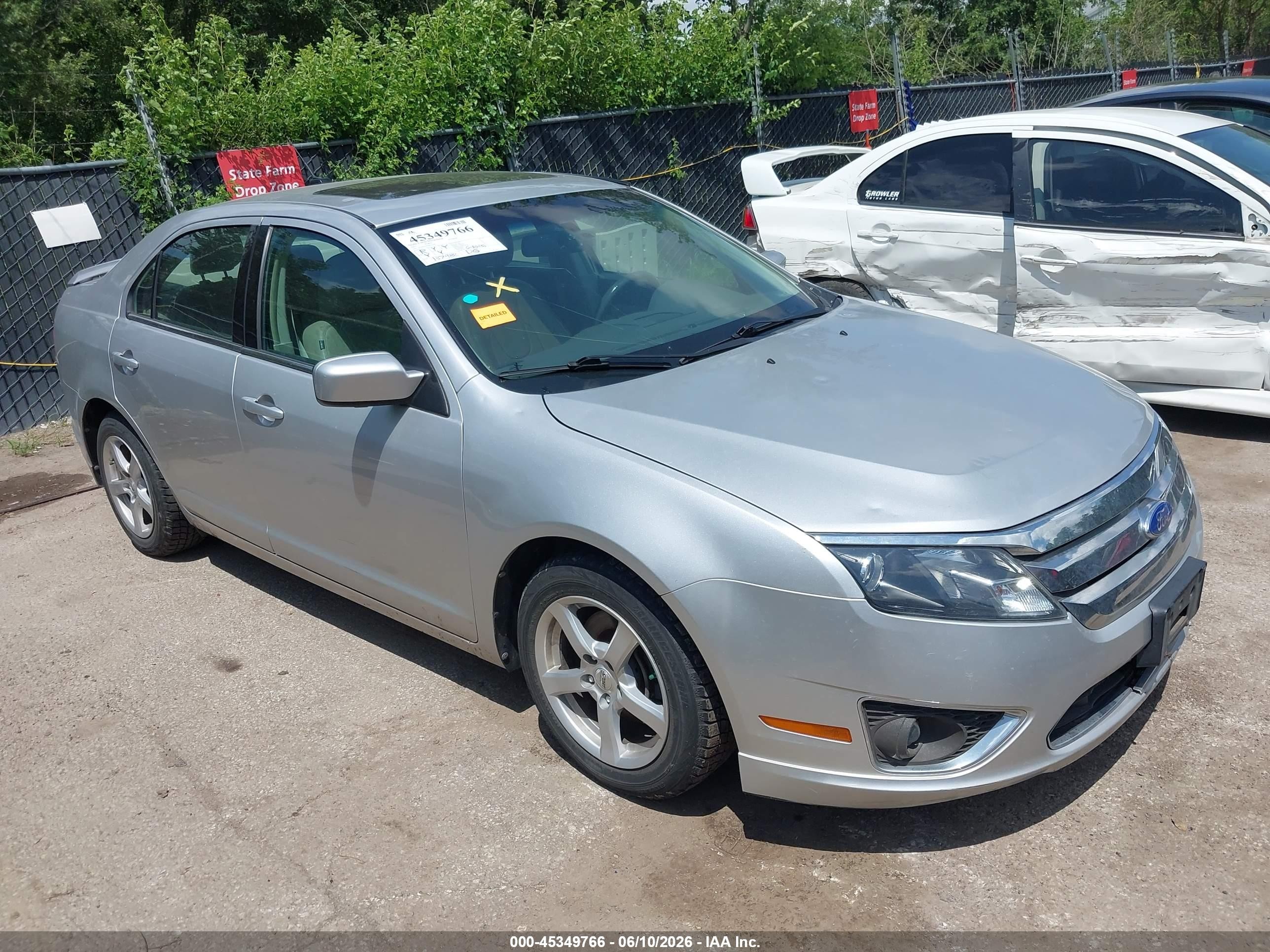 2011 Ford Fusion Sel Silver vin: 3FAHP0JA5BR273997
