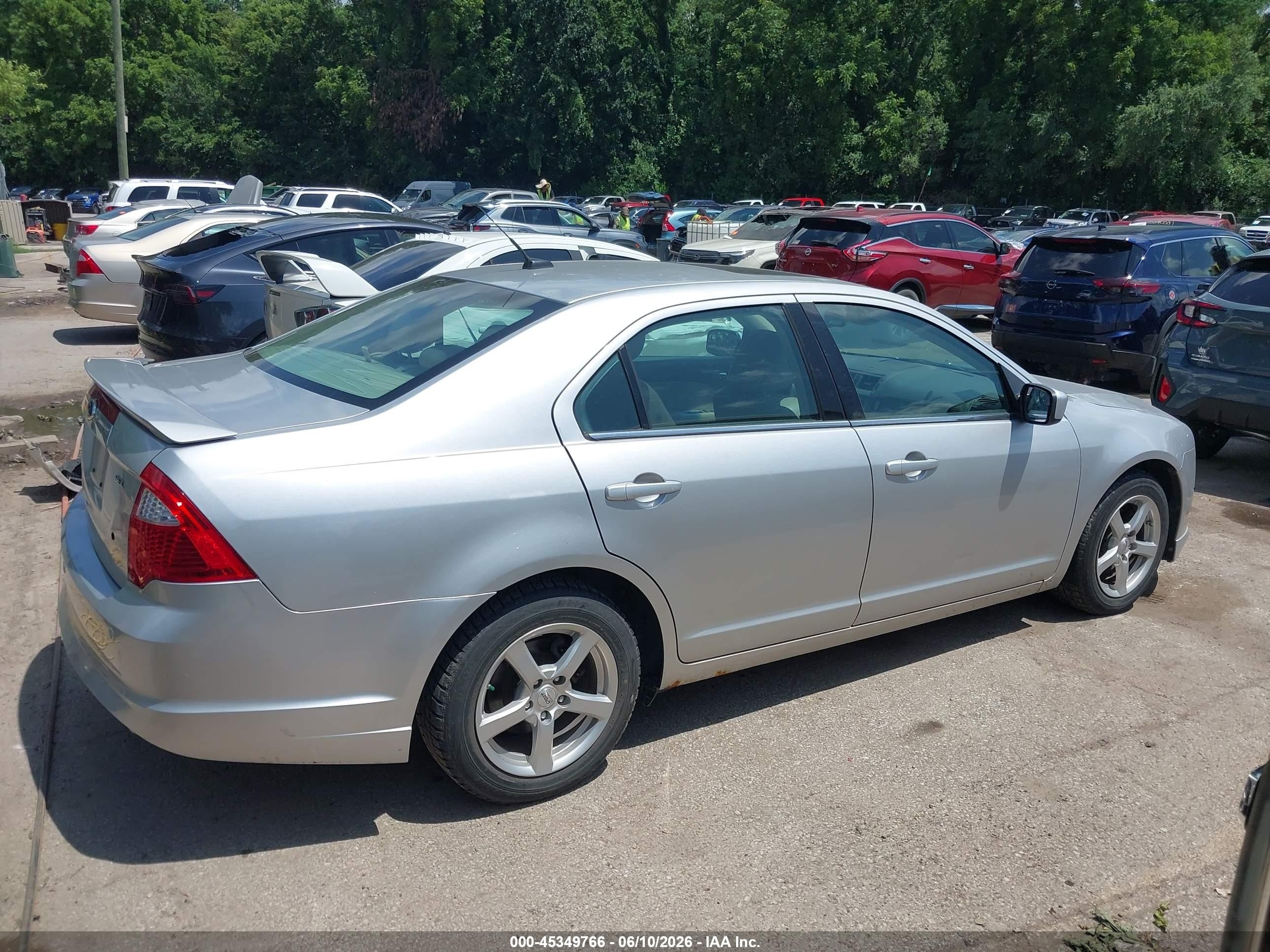 2011 Ford Fusion Sel Silver vin: 3FAHP0JA5BR273997