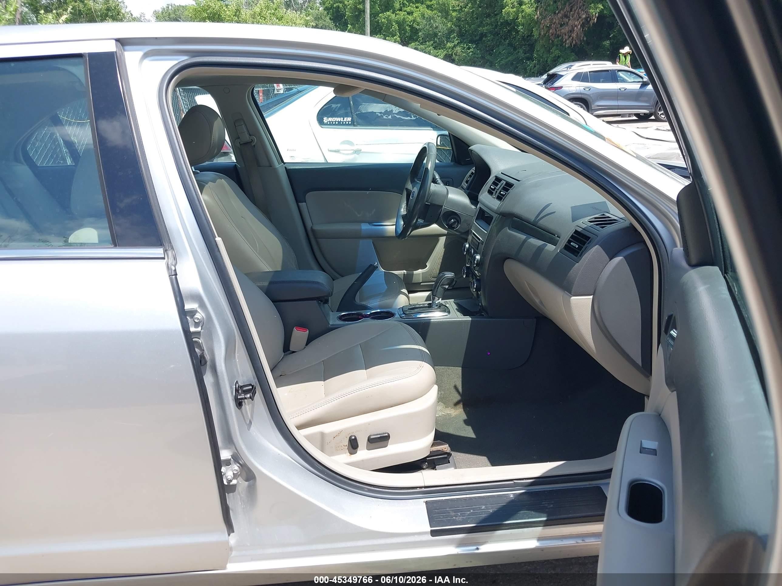 2011 Ford Fusion Sel Silver vin: 3FAHP0JA5BR273997