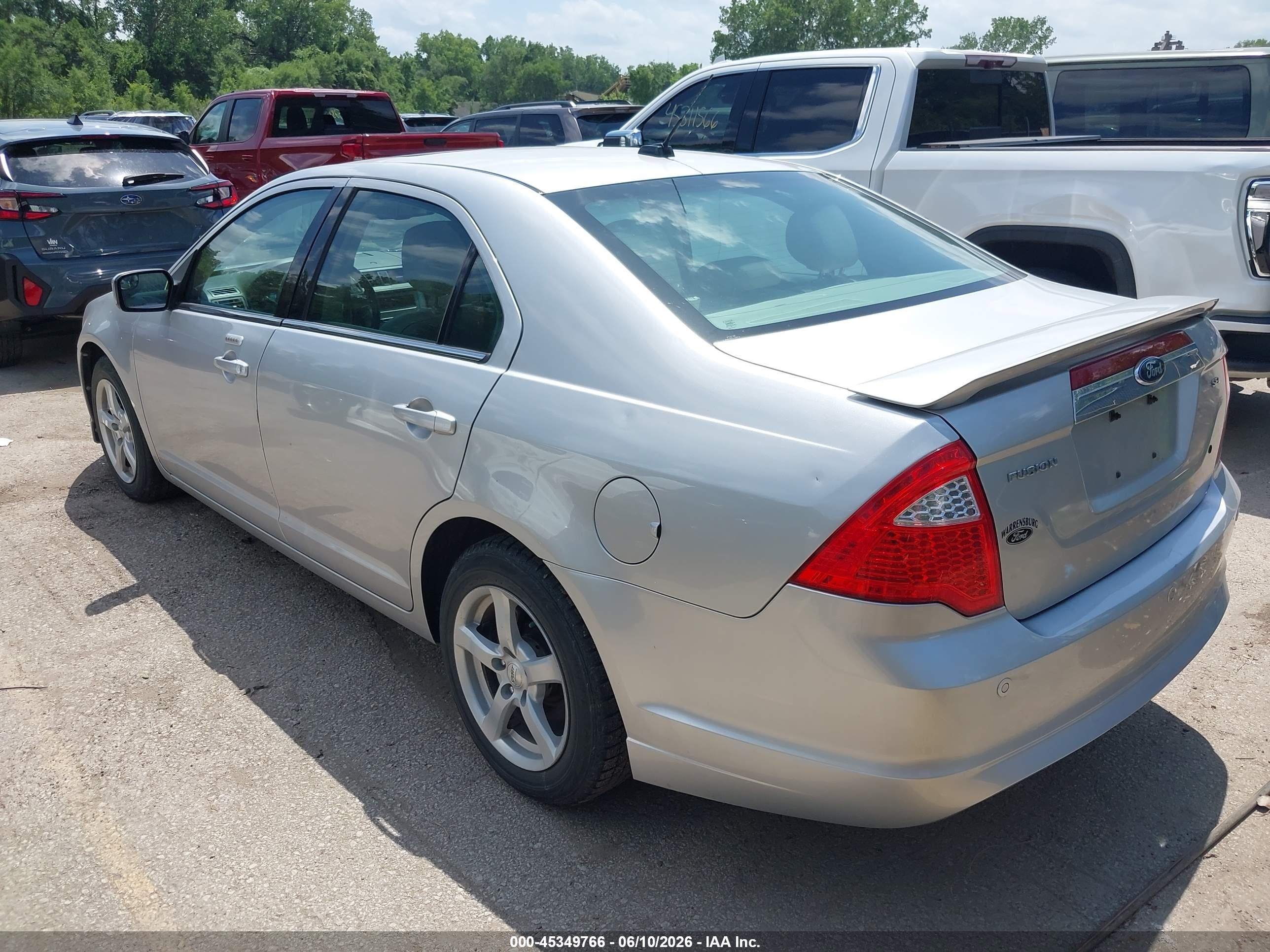 2011 Ford Fusion Sel Silver vin: 3FAHP0JA5BR273997