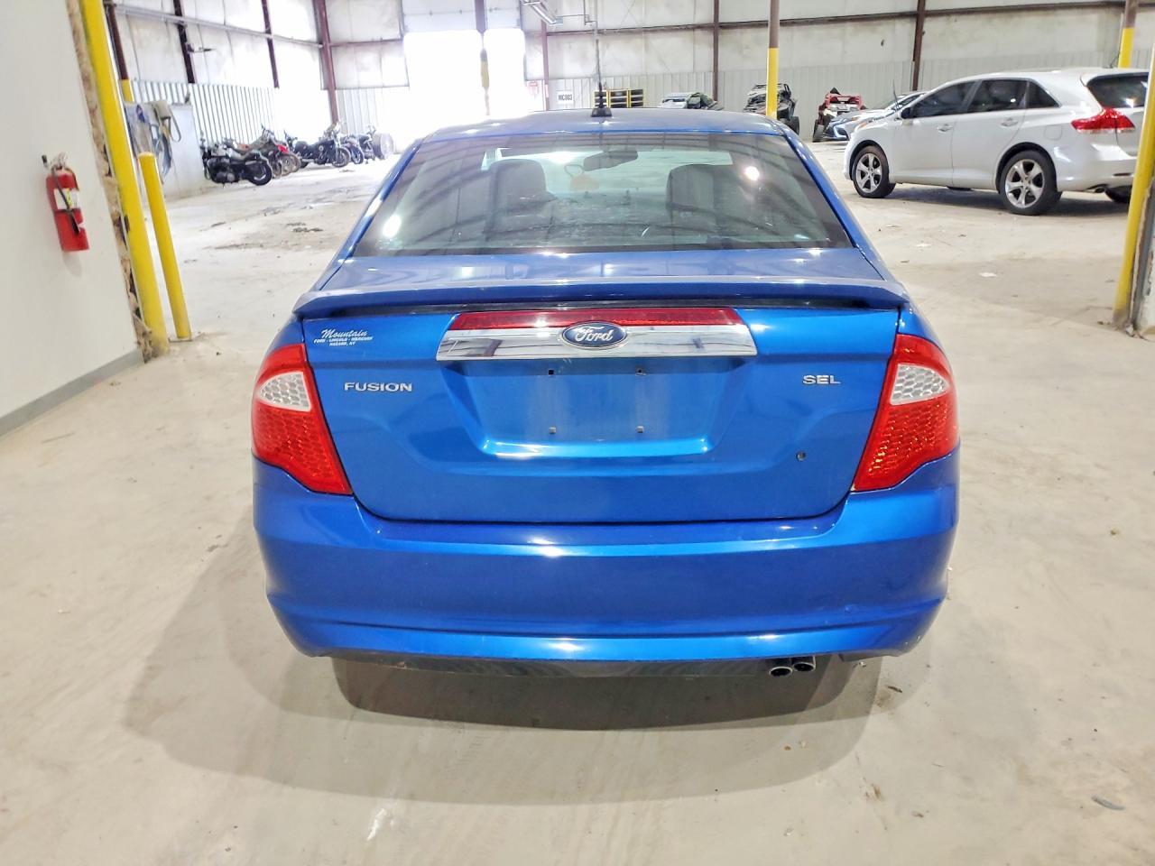 2011 Ford Fusion Sel Синий vin: 3FAHP0JA5BR309039