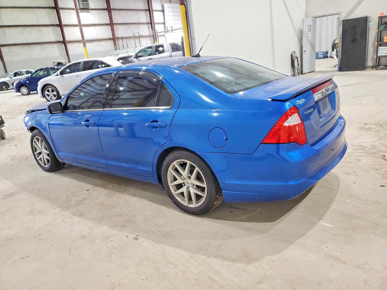 2011 Ford Fusion Sel Синий vin: 3FAHP0JA5BR309039