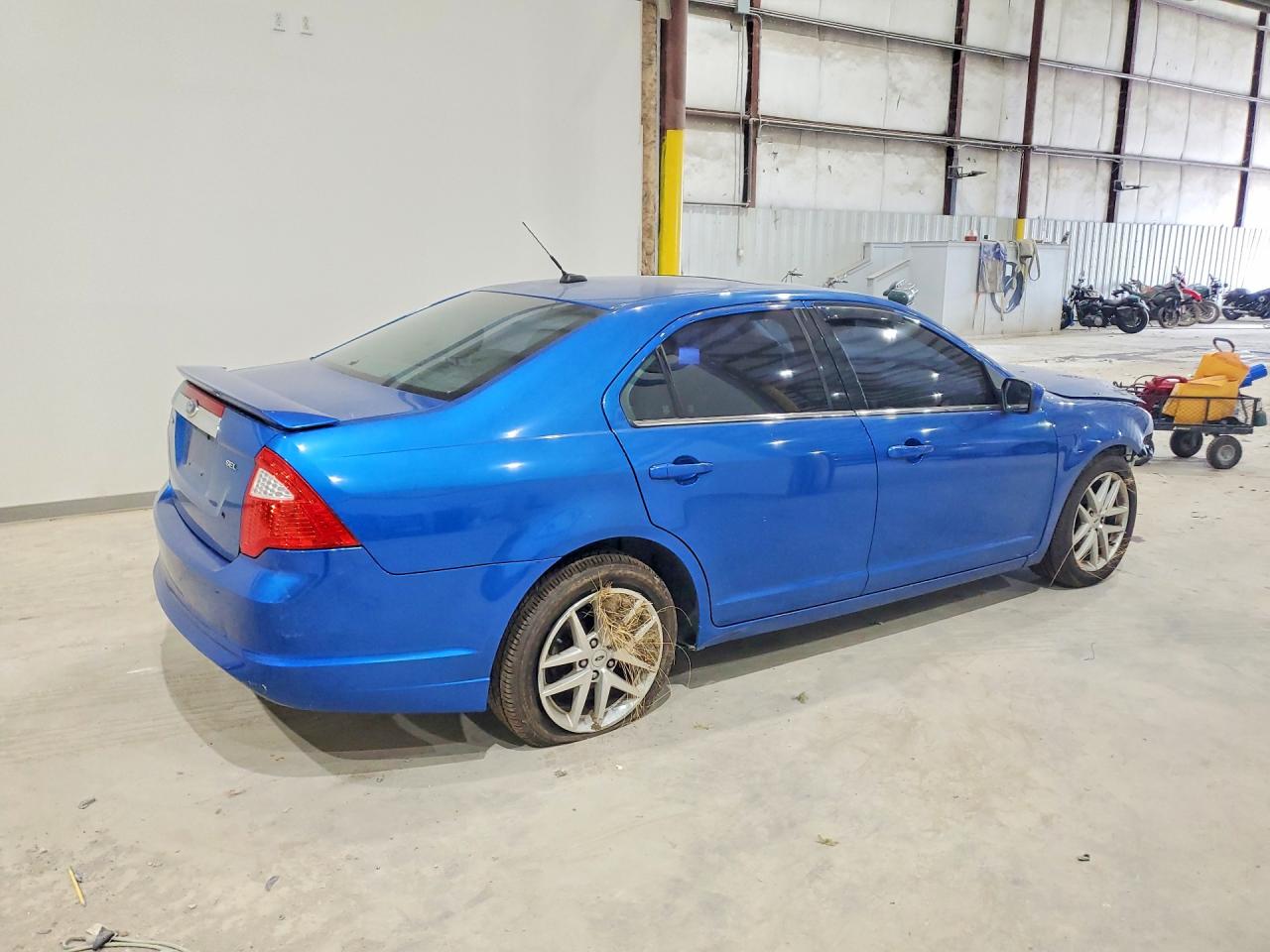 2011 Ford Fusion Sel Синий vin: 3FAHP0JA5BR309039