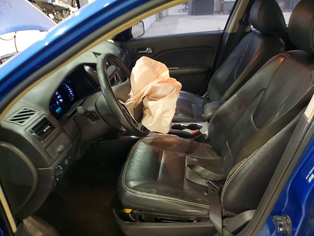 2011 Ford Fusion Sel Синий vin: 3FAHP0JA5BR309039