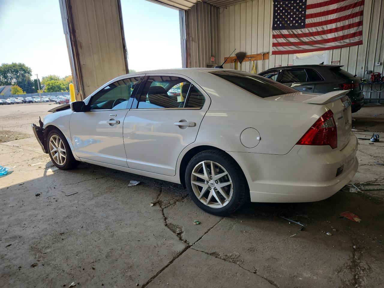 2012 Ford Fusion Sel Белый vin: 3FAHP0JA5CR246770
