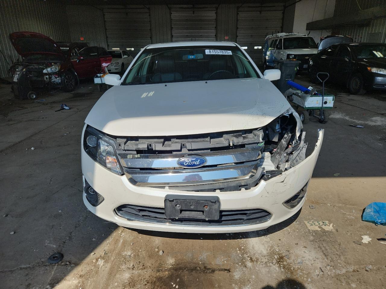 2012 Ford Fusion Sel Белый vin: 3FAHP0JA5CR246770