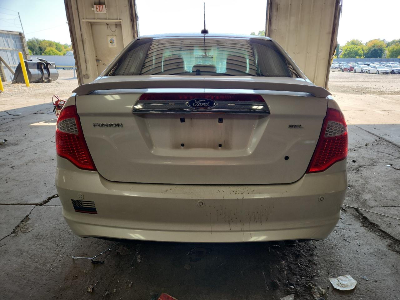 2012 Ford Fusion Sel Белый vin: 3FAHP0JA5CR246770