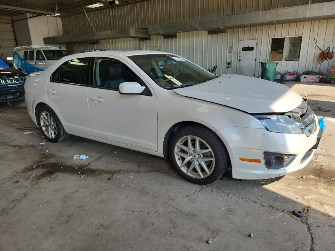 2012 Ford Fusion Sel Белый vin: 3FAHP0JA5CR246770