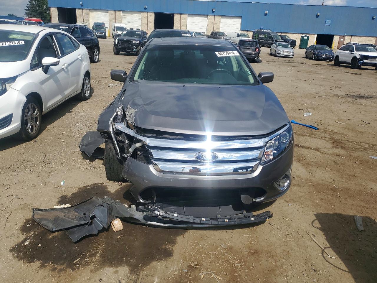 2012 Ford Fusion Sel Gray vin: 3FAHP0JA5CR412351