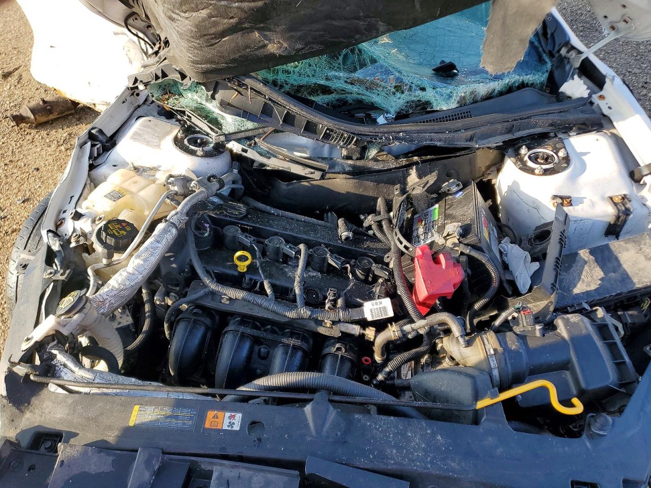 2012 Ford Fusion Sel Белый vin: 3FAHP0JA5CR425603