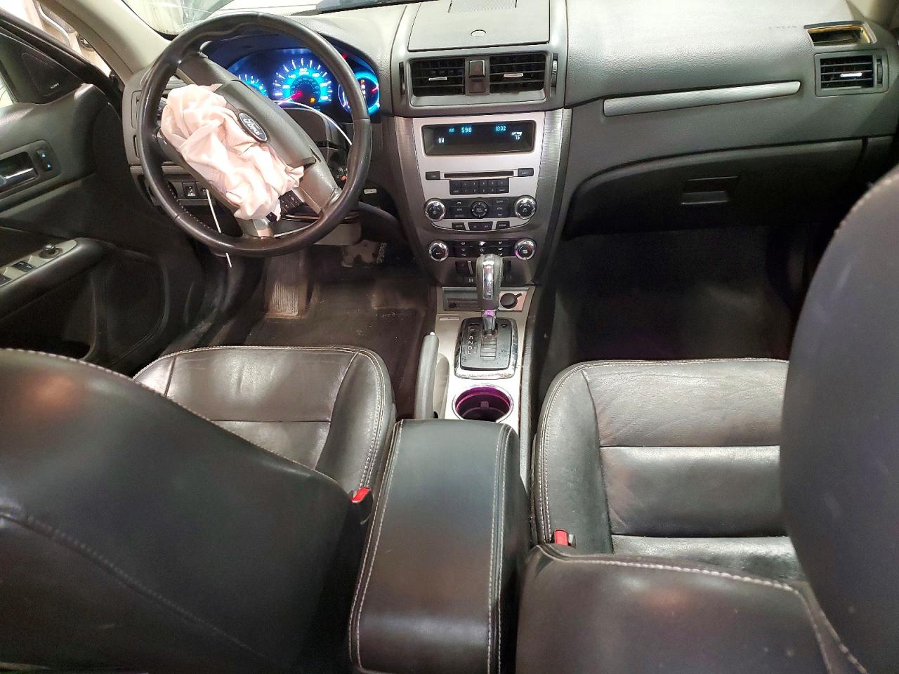 2012 Ford Fusion Sel Black vin: 3FAHP0JA5CR433247
