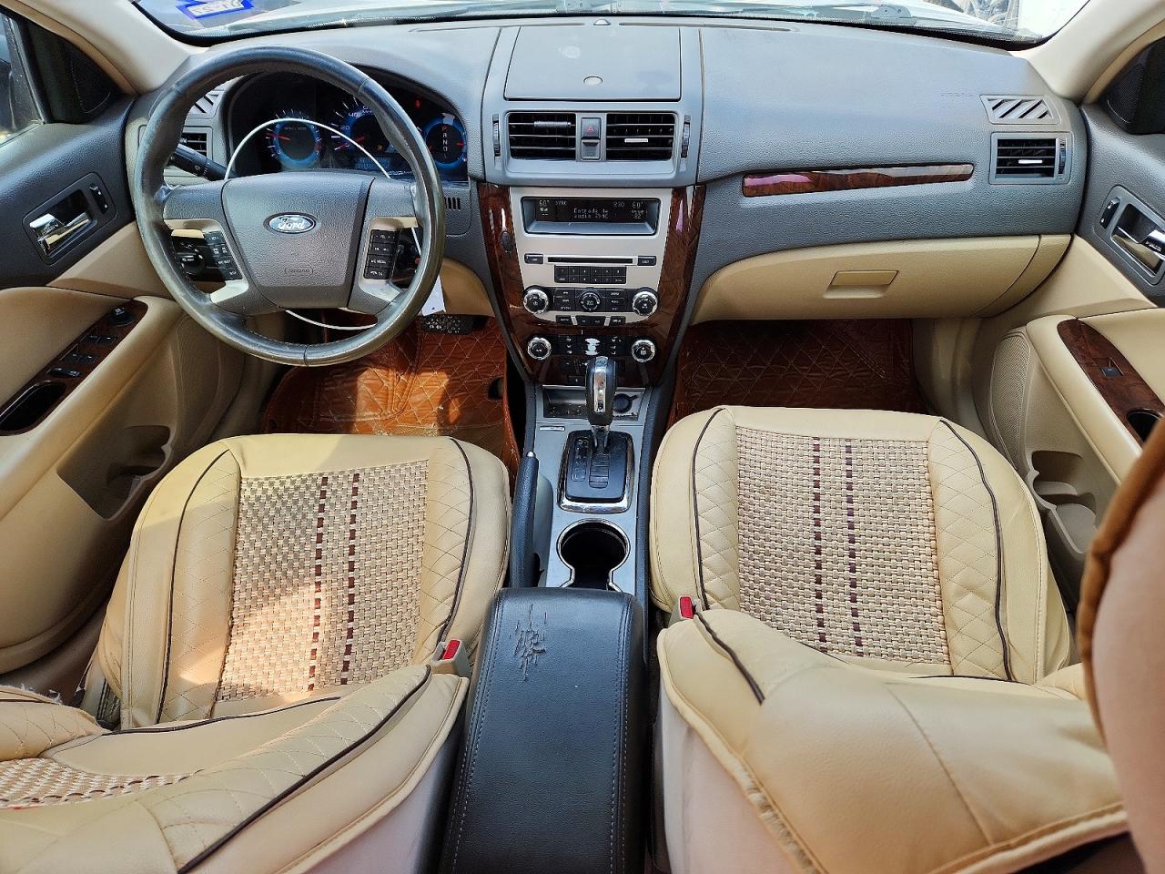 2010 Ford Fusion Sel Beige vin: 3FAHP0JA6AR320730