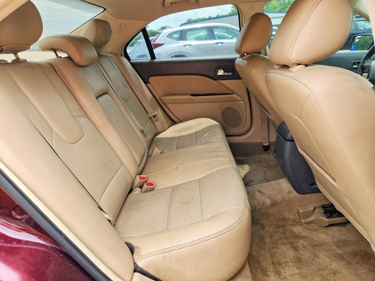 2011 Ford Fusion Sel Burgundy vin: 3FAHP0JA6BR203473