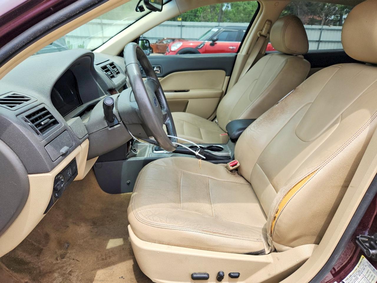 2011 Ford Fusion Sel Burgundy vin: 3FAHP0JA6BR203473