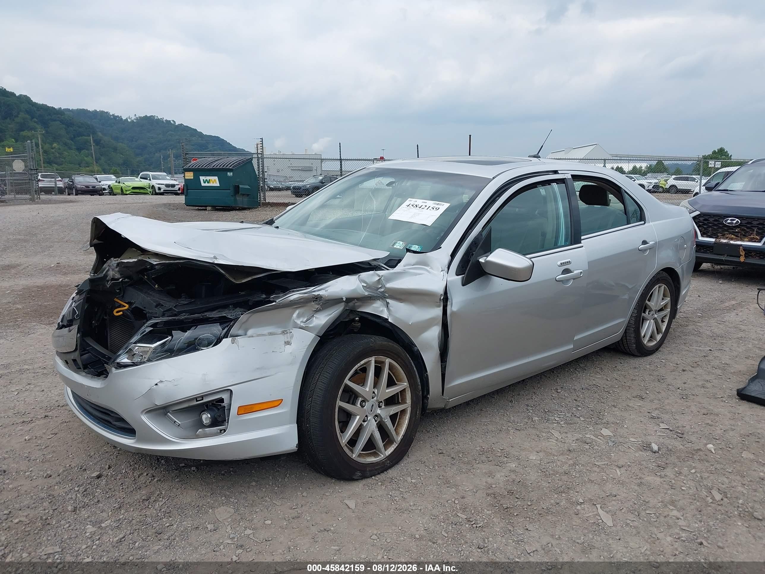 2011 Ford Fusion Sel Silver vin: 3FAHP0JA6BR327971
