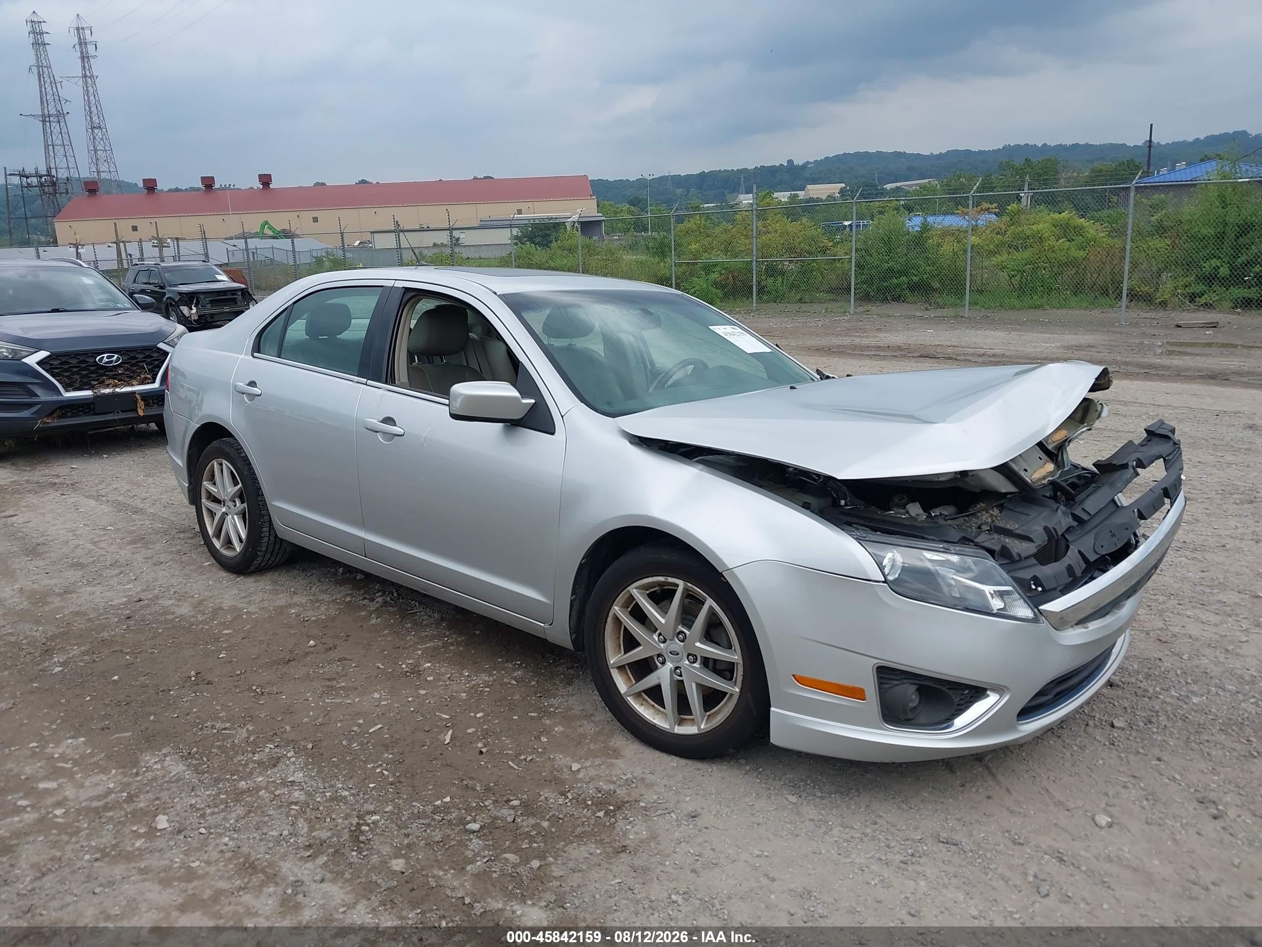 2011 Ford Fusion Sel Silver vin: 3FAHP0JA6BR327971