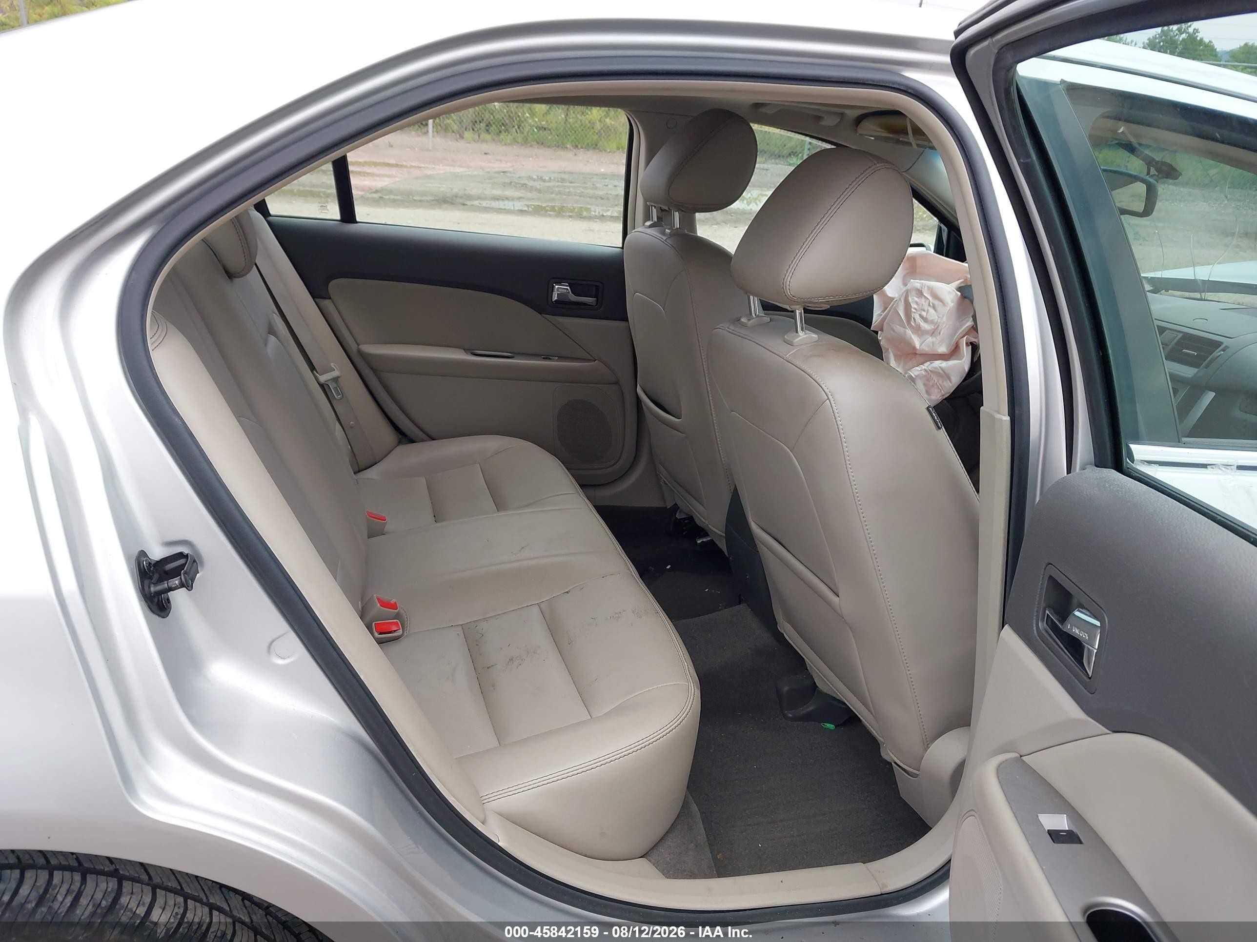 2011 Ford Fusion Sel Silver vin: 3FAHP0JA6BR327971