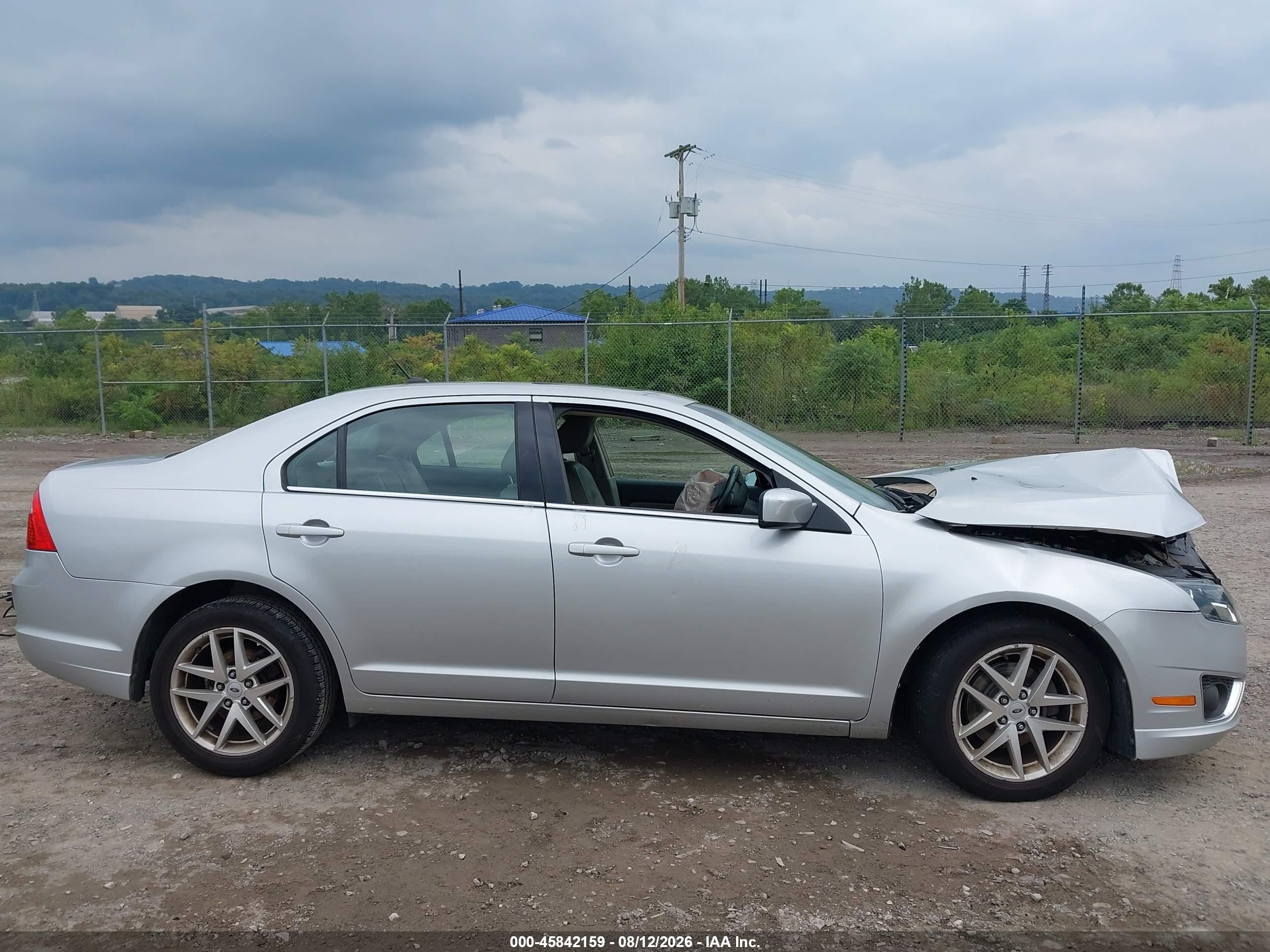 2011 Ford Fusion Sel Silver vin: 3FAHP0JA6BR327971