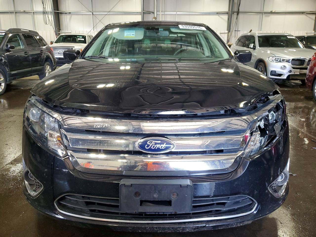 2012 Ford Fusion Sel Black vin: 3FAHP0JA6CR129604