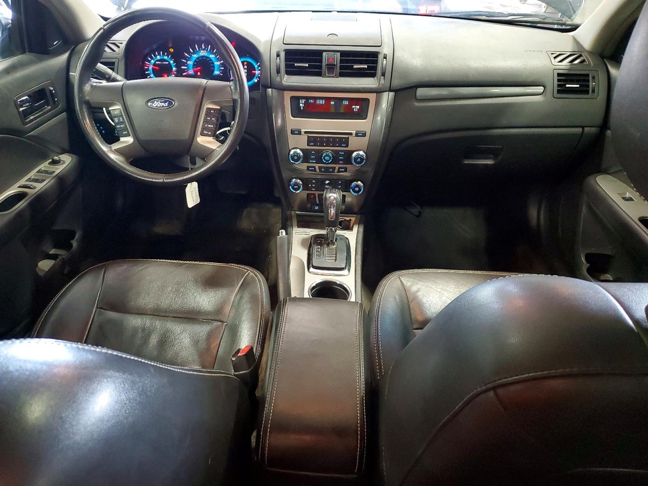 2012 Ford Fusion Sel Black vin: 3FAHP0JA6CR129604