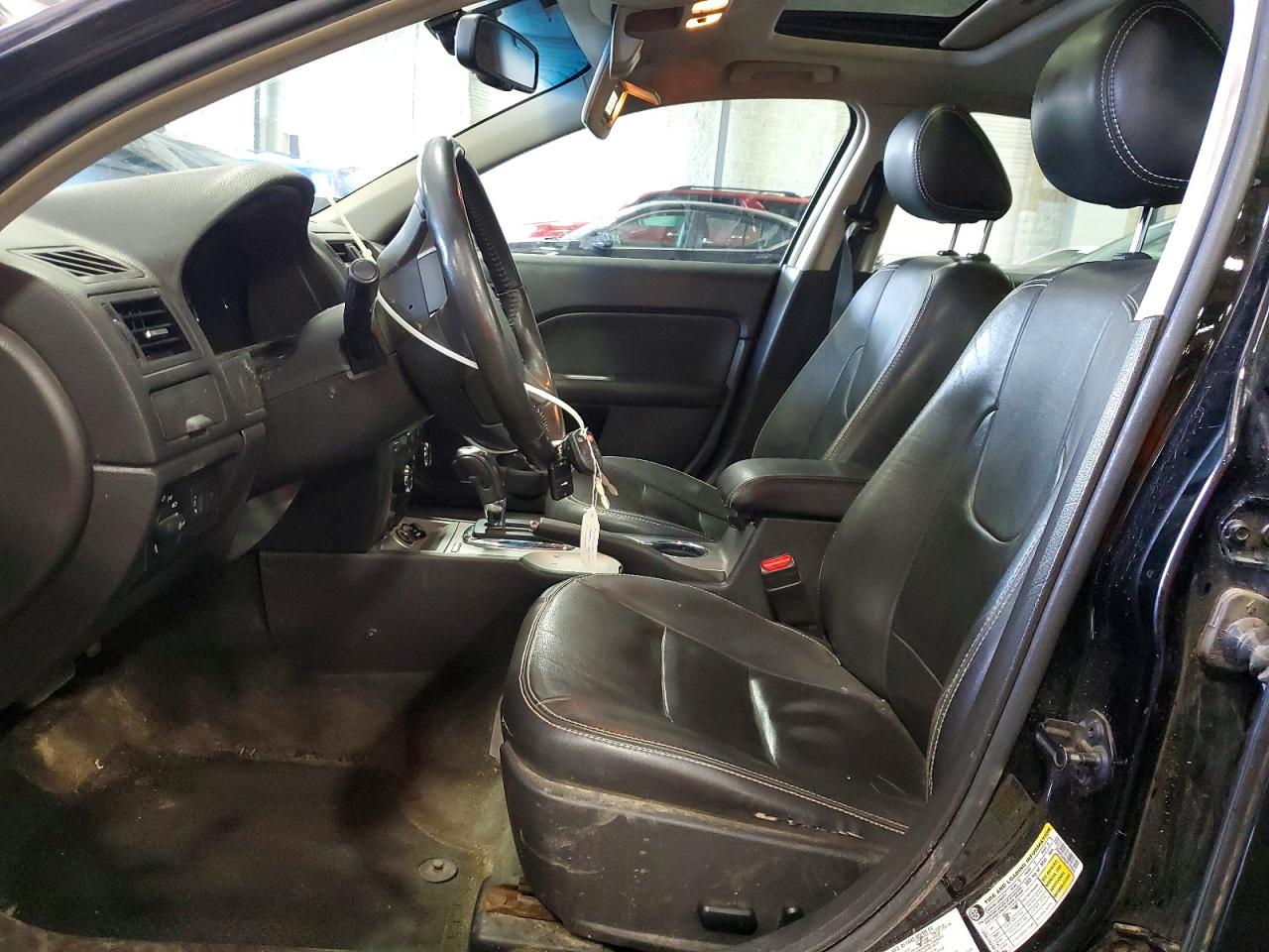 2012 Ford Fusion Sel Black vin: 3FAHP0JA6CR129604
