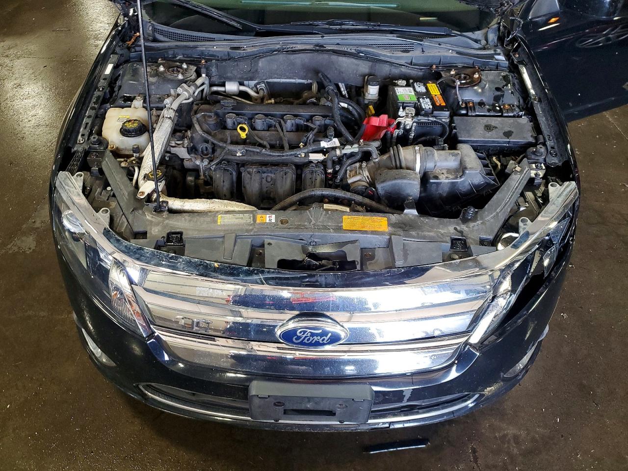 2012 Ford Fusion Sel Black vin: 3FAHP0JA6CR129604