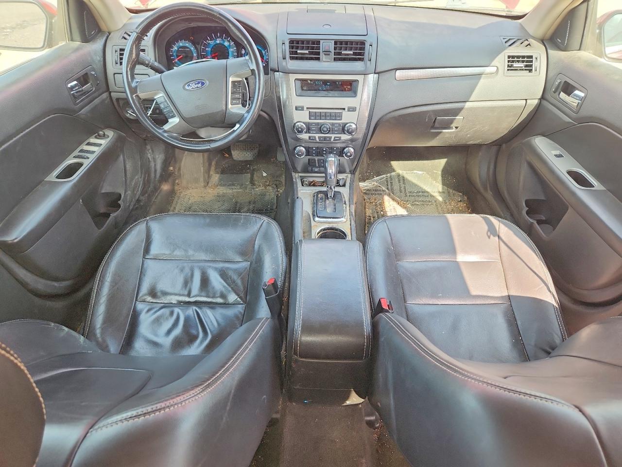 2012 Ford Fusion Sel Red vin: 3FAHP0JA6CR433984