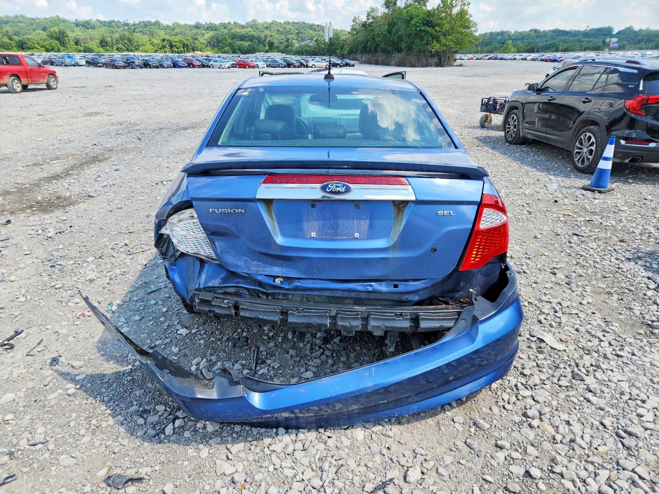 2010 Ford Fusion Sel Blue vin: 3FAHP0JA7AR248355